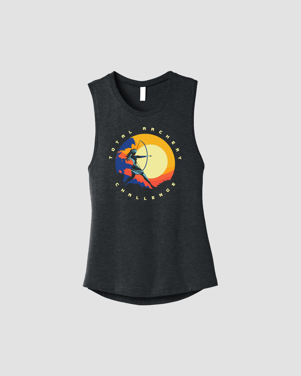 The Huntress Tank (Charcoal)