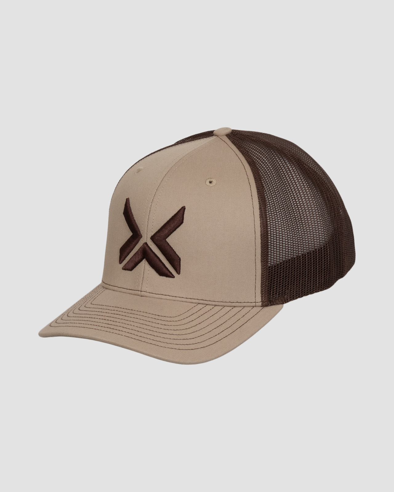 Khaki/Coffee Icon Hat