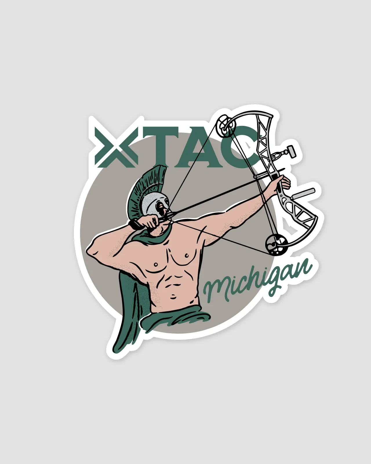 Michigan Spartan Sticker