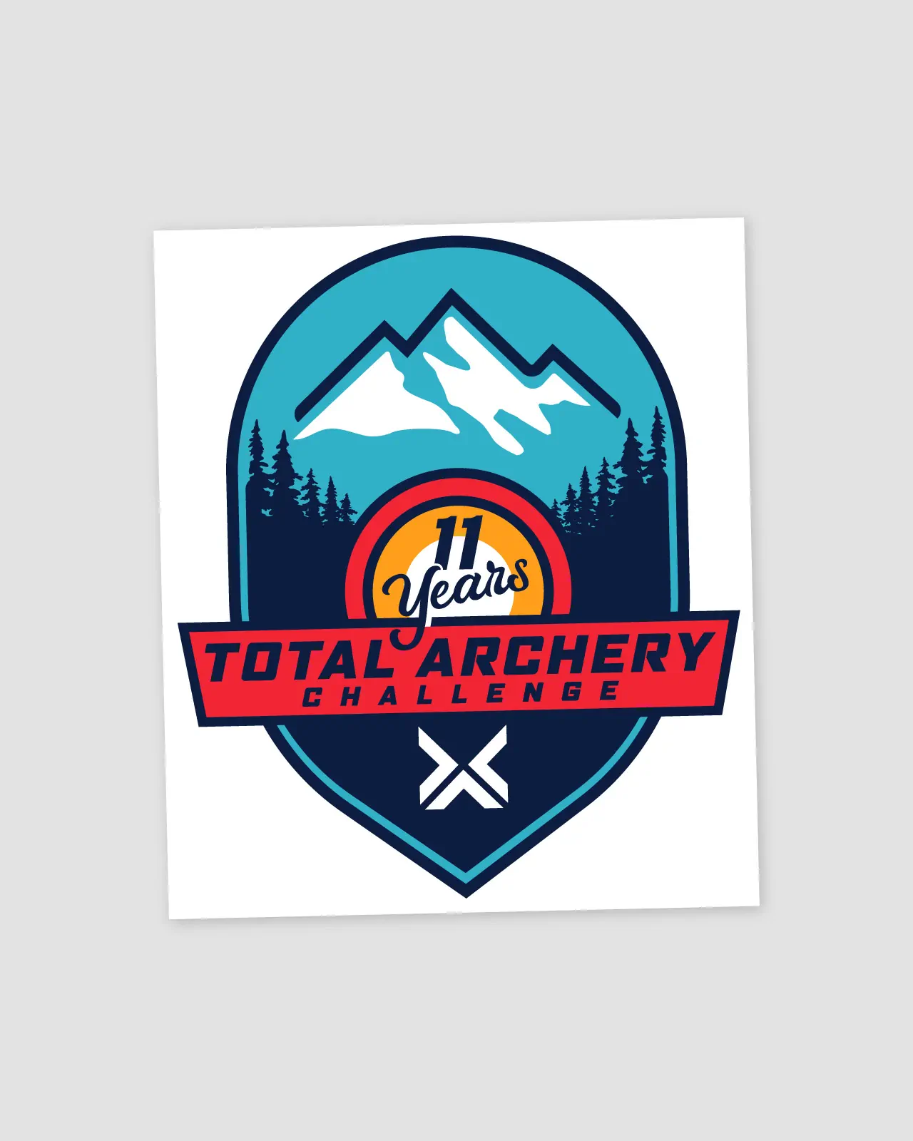 TAC 11 Year Sticker