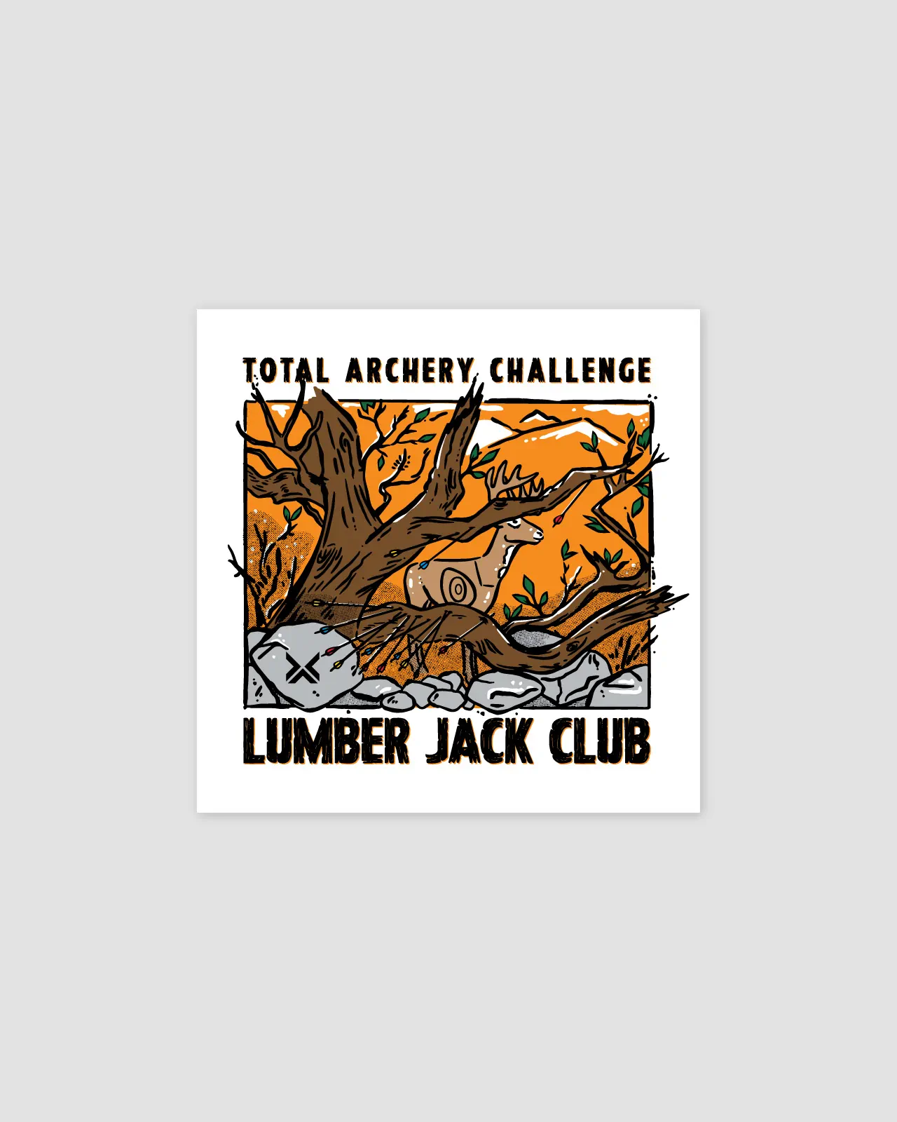 Lumber Jack Sticker