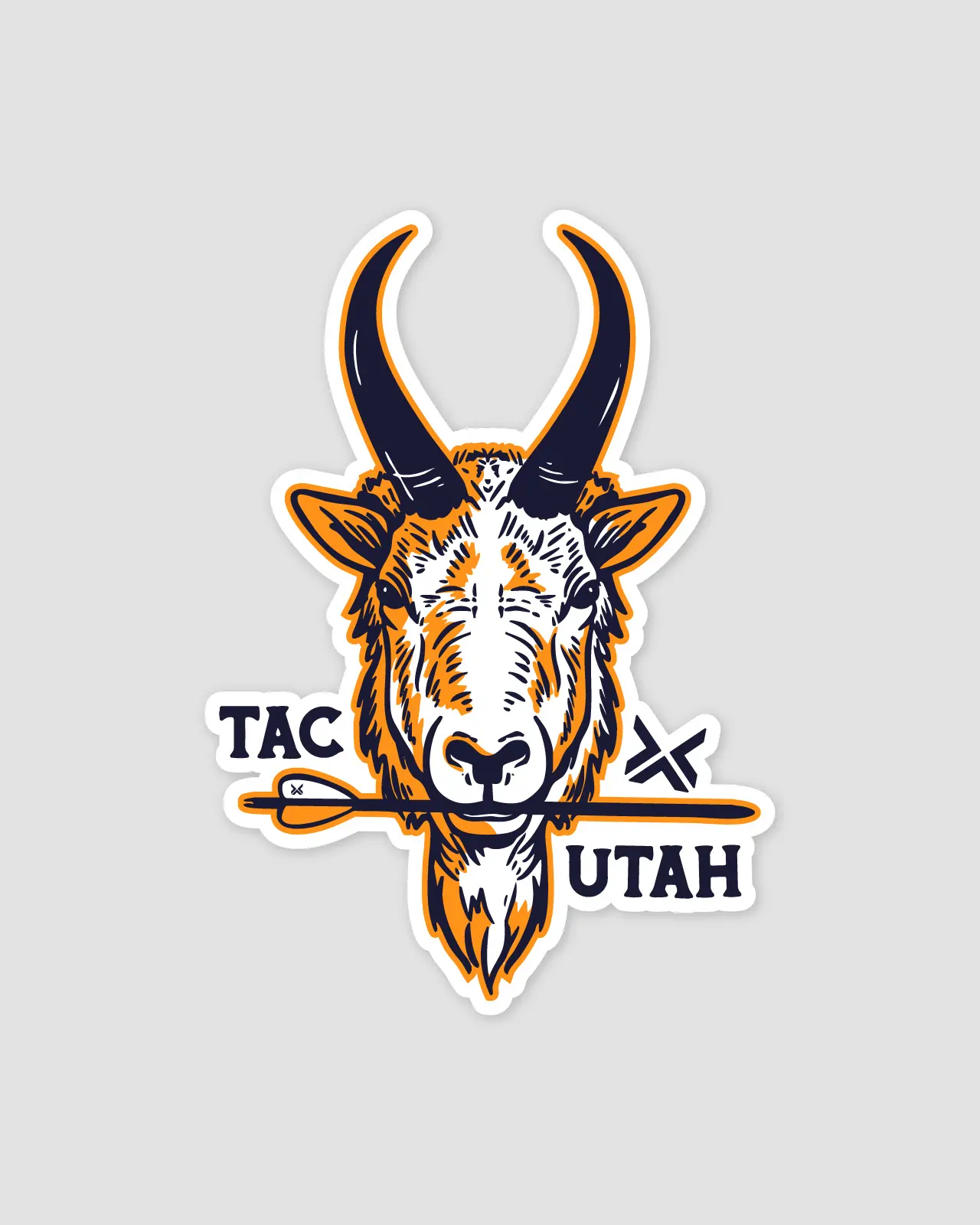 Utah Goat Sticker