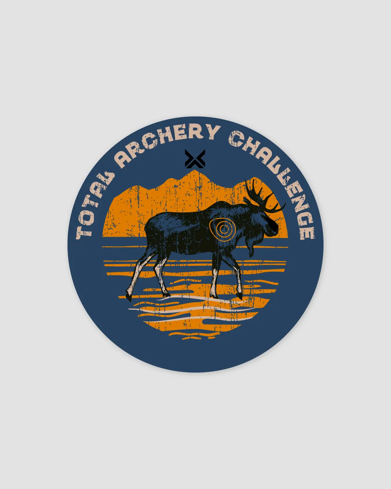 Michigan Moose Sticker