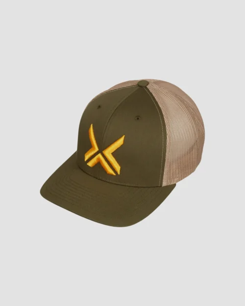 Green Orange Icon Hat