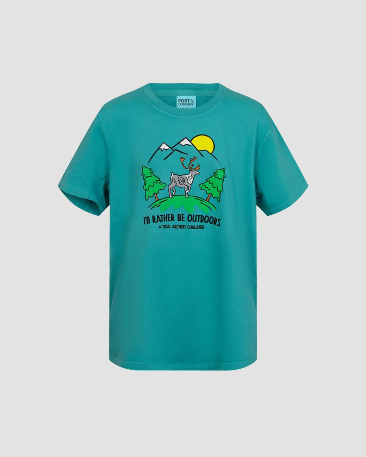 Youth I'd Rather Be Outdoors Tee